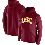 Nike Men's Cardinal USC Trojans Vintage School Logo Pullover Hoodie