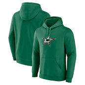 Fanatics Branded Men's Kelly Green Dallas Stars Primary Logo Pullover Hoodie