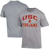 Champion Men's Heather Gray USC Trojans High Motor T-Shirt
