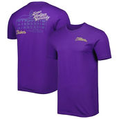 Image One Men's Purple James Madison Dukes Mascot Scenery Premium T-Shirt