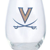 The Memory Company Virginia Cavaliers 15oz. Stemless Wine Glass