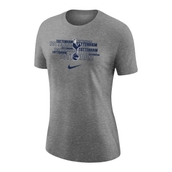 Nike Women's Gray Tottenham Hotspur Varsity Space-Dye T-Shirt