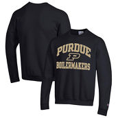Champion Men's Black Purdue Boilermakers High Motor Pullover Sweatshirt
