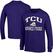 Champion Men's Purple TCU Horned Frogs High Motor Long Sleeve T-Shirt