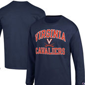 Champion Men's Navy Virginia Cavaliers High Motor Long Sleeve T-Shirt