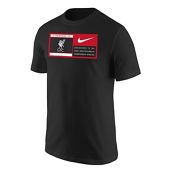 Nike Men's Black Liverpool Jock Tag Performance T-Shirt