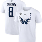 Fanatics Branded Men's Alexander Ovechkin White Washington Capitals 2023 NHL Stadium Series Name & Number T-Shirt