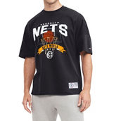 Tommy Jeans Men's Black Brooklyn Nets Tim Backboard T-Shirt