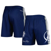 Mitchell & Ness Men's Blue Tampa Bay Lightning City Collection Mesh Shorts