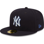 New Era Men's Navy New York Yankees Monochrome Camo 59FIFTY Fitted Hat