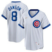 Nike Men's Andre Dawson White Chicago Cubs Home Cooperstown Collection Player Jersey