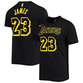 Nike Men's LeBron James Black Los Angeles Lakers Name & Number Mamba T-Shirt
