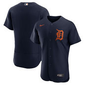 Nike Men's Navy Detroit Tigers Alternate Authentic Logo Team Jersey