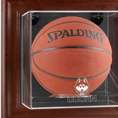 Fanatics Authentic UConn Huskies Brown Framed Wall-Mountable Basketball Display Case