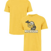 '47 Men's Maize Michigan Wolverines Local Franklin T-Shirt