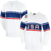 Nike Men's White Team USA Hockey 2022 Winter Olympics Collection Jersey