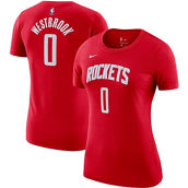 Nike Women's Russell Westbrook Red Houston Rockets Name & Number T-Shirt