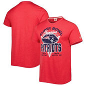 Homage Men's Homage Red New England Patriots Super Bowl Classics Tri-Blend T-Shirt