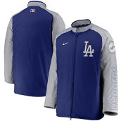 Nike Men's Royal/Gray Los Angeles Dodgers Authentic Collection Dugout Full-Zip Jacket