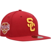 New Era Men's Cardinal USC Trojans Patch 59FIFTY Fitted Hat