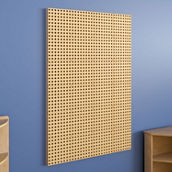 Flash Furniture Bright Beginnings Commercial Grade Multipurpose Modular STEAM Wall Peg System Panel