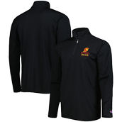 Champion Men's Black USC Trojans Textured Quarter-Zip Jacket