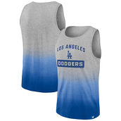 Fanatics Branded Men's Gray/Royal Los Angeles Dodgers Our Year Tank Top