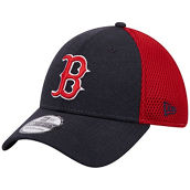 New Era Men's Navy Boston Red Sox Shadow Neo 39THIRTY Flex Hat