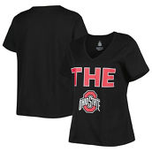 Profile Women's Black Ohio State Buckeyes Plus Size T-Shirt