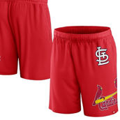 Fanatics Branded Men's Red St. Louis Cardinals Clincher Mesh Shorts