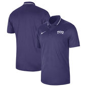 Nike Men's Purple TCU Horned Frogs 2023 Sideline Coaches Performance Polo