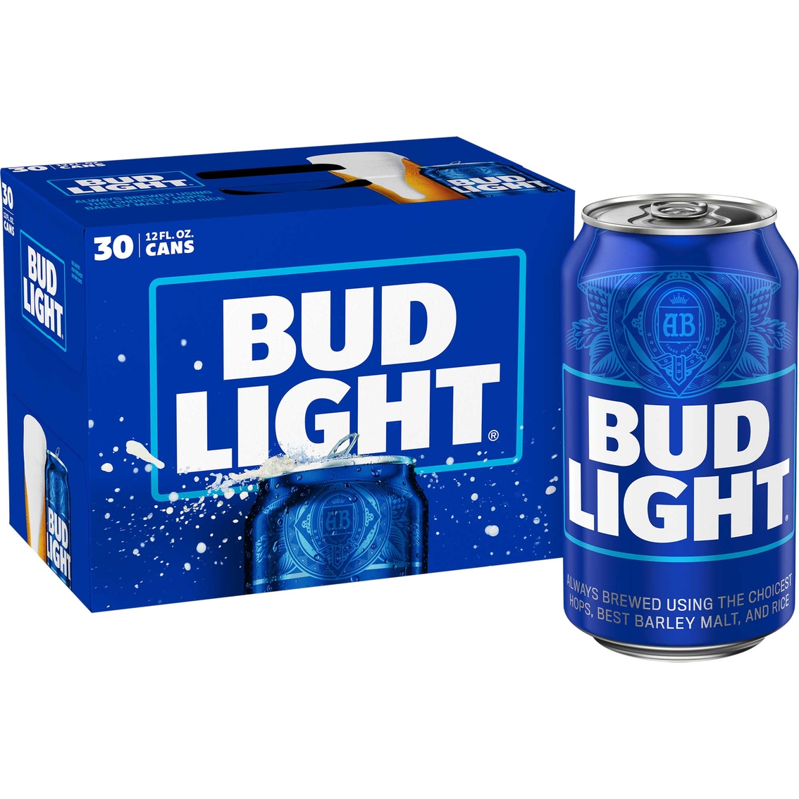 Bud Light Beer, 30 pk., 12 oz. Cans