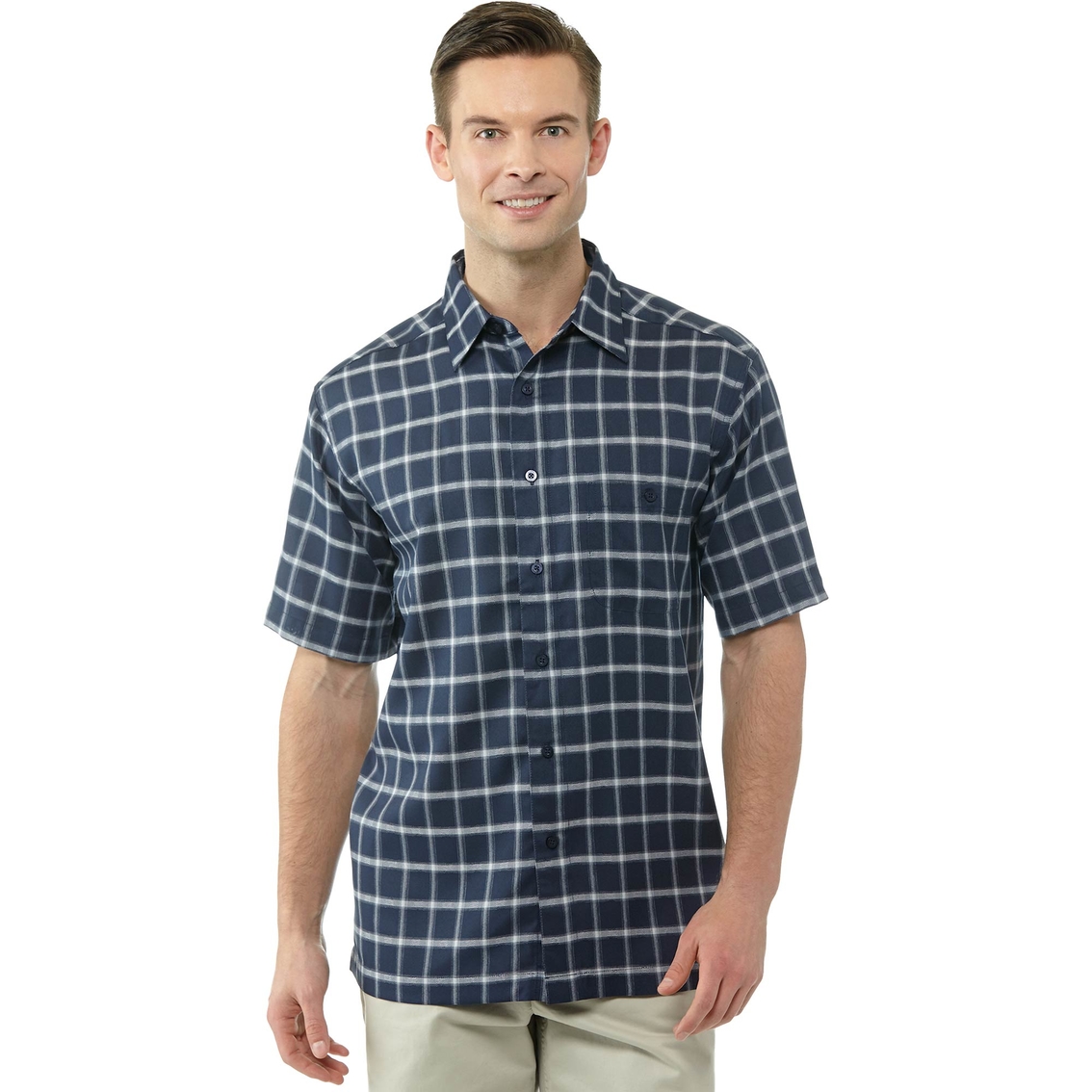 Haggar Big & Tall Microfiber Woven Shirt | Shirts & Sweaters | Clothing ...