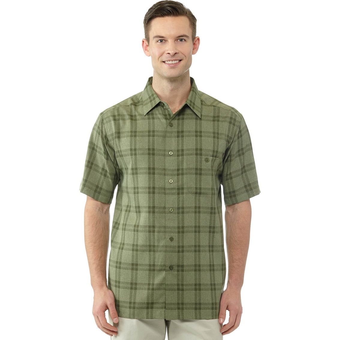Haggar Big & Tall Microfiber Woven Shirt | Shirts & Sweaters | Clothing ...