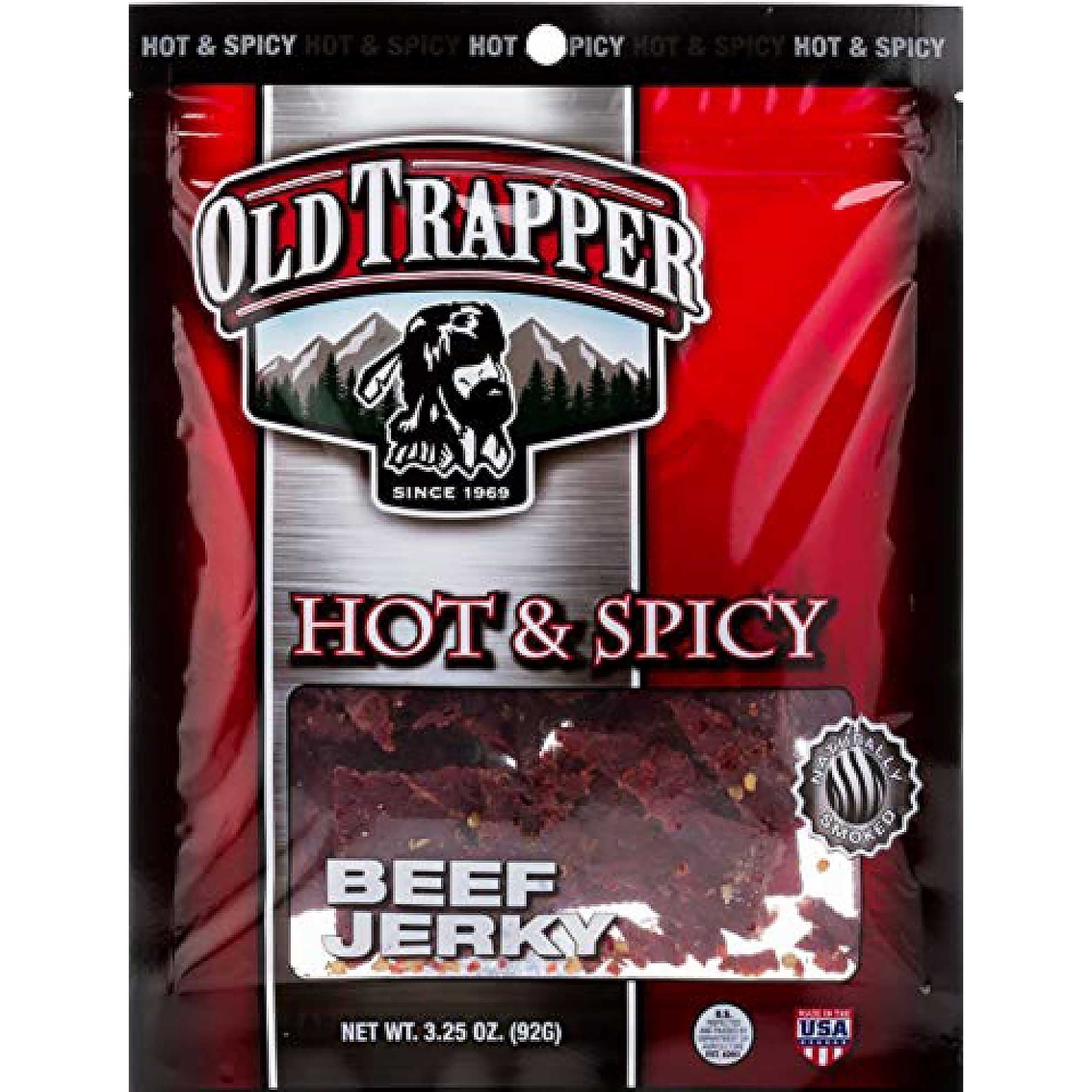 Old Trapper Spicy Jerky 3.25 oz.