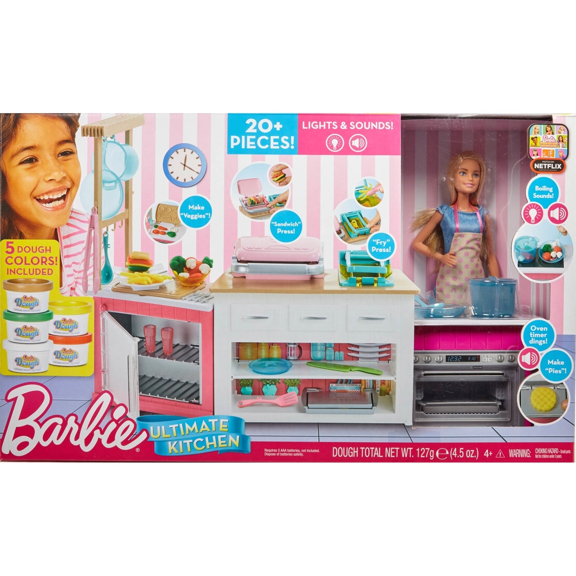 Mattel Barbie  Ultimate  Kitchen  Doll Accessories Baby 