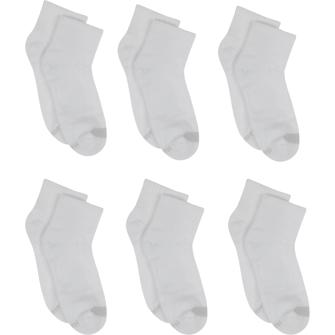 Hanes Red Label Women's Ankle Socks, 6 Pk. - Image 2 of 2