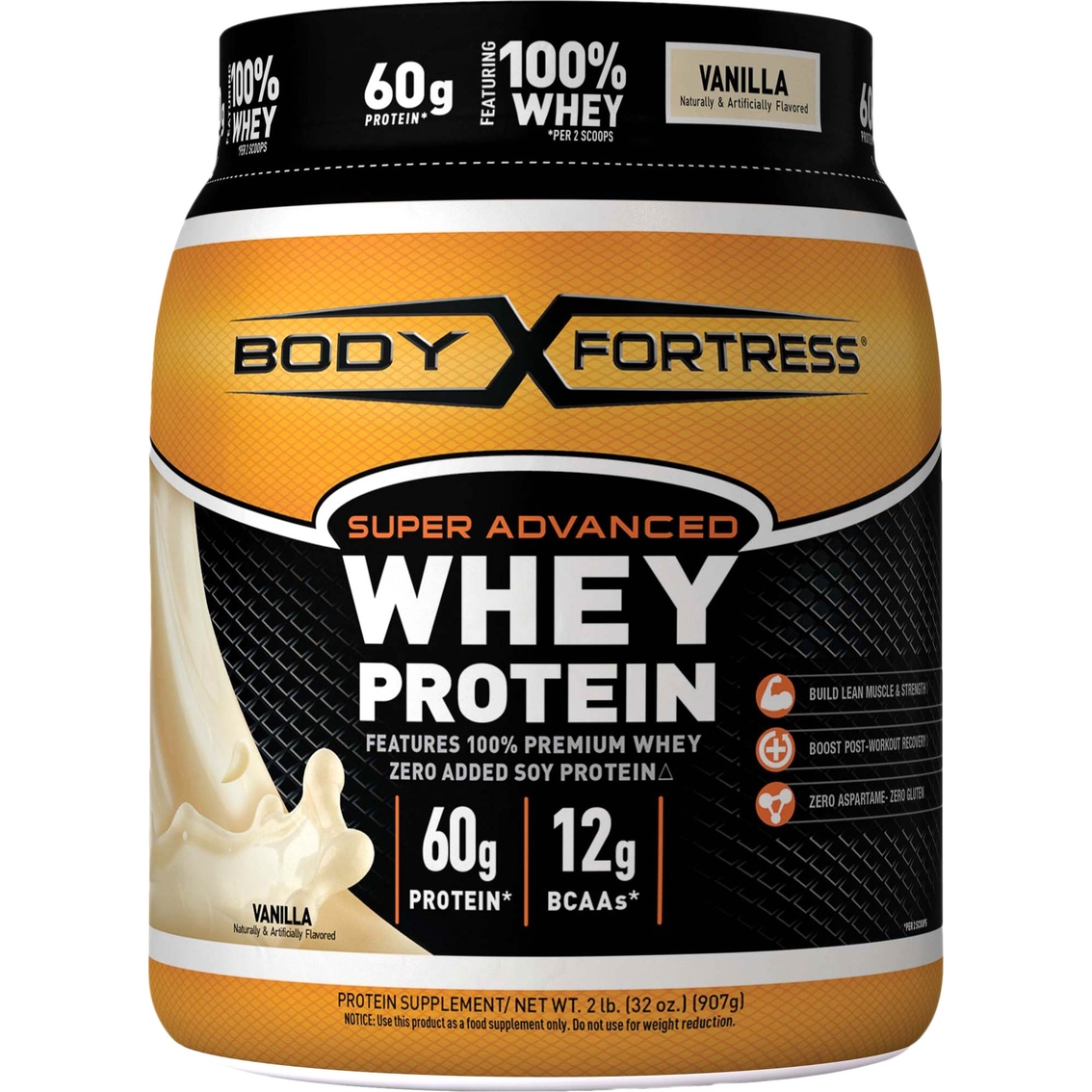 Body Fortress Super Advanced Whey Protein Vanilla | Protein | Sports