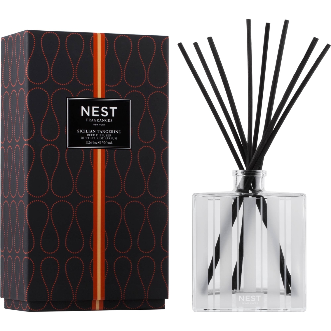 Nest Fragrances Sicilian Tangerine Reed Diffuser Candles & Home