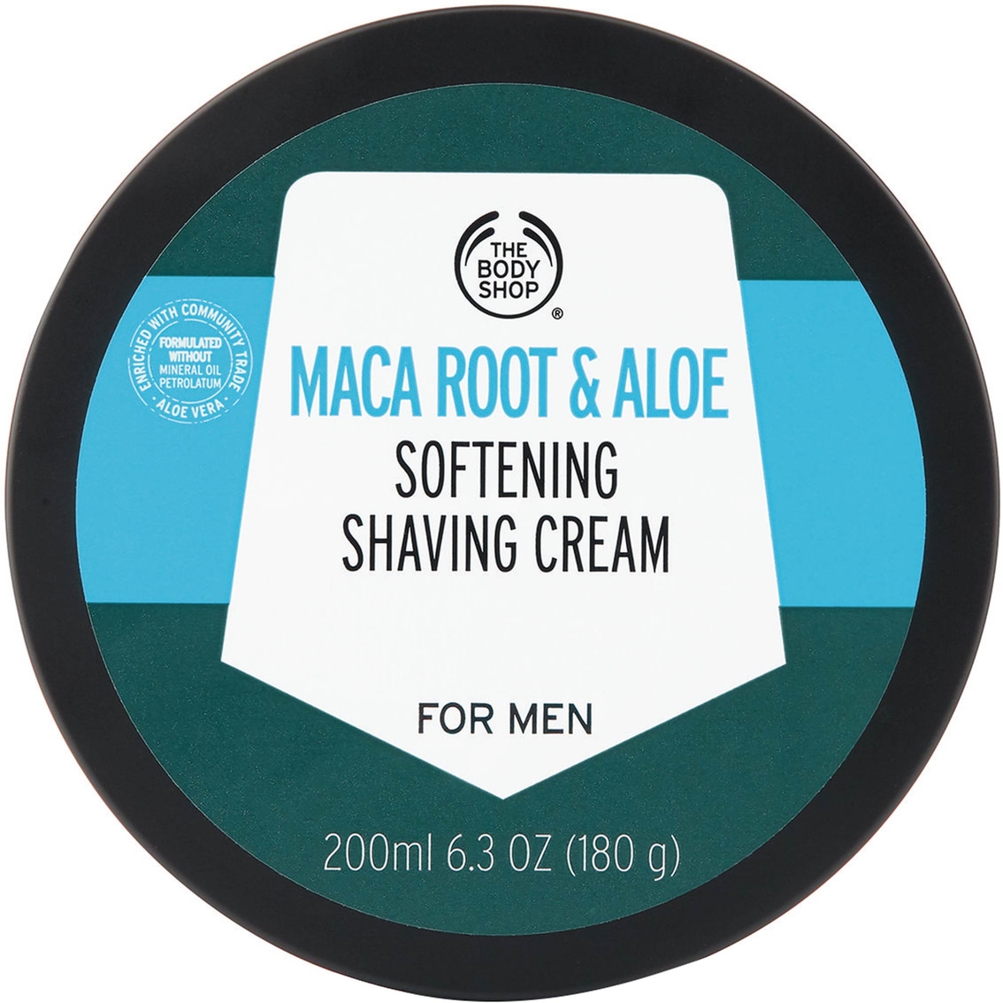 The Body Shop Maca Root and Aloe Softening Shaving Cream for Men 6.3 oz. - Image 2 of 3