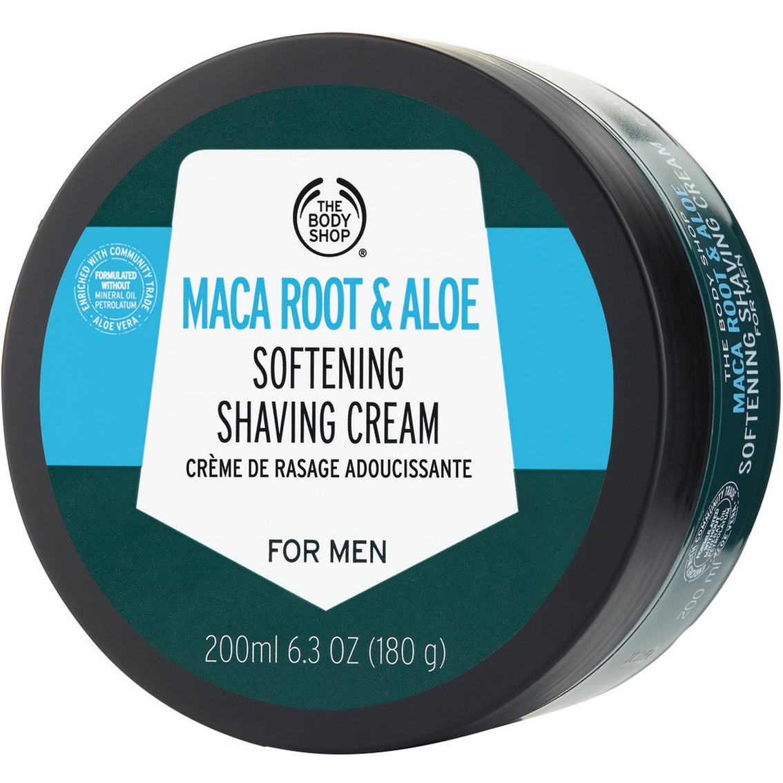 The Body Shop Maca Root and Aloe Softening Shaving Cream for Men 6.3 oz. - Image 3 of 3