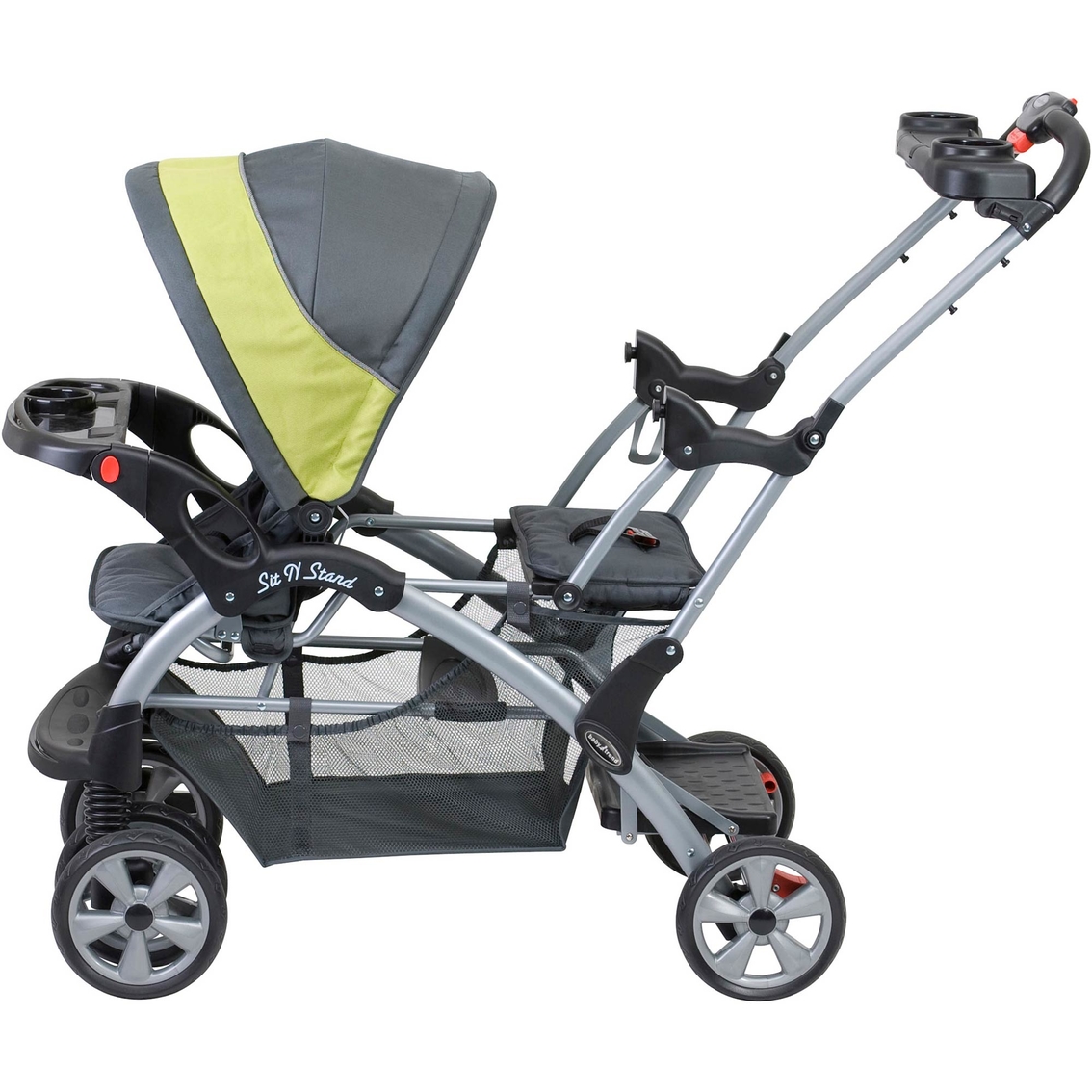 Baby Trend Sit N' Stand Double Stroller Carbon - Image 3 of 3