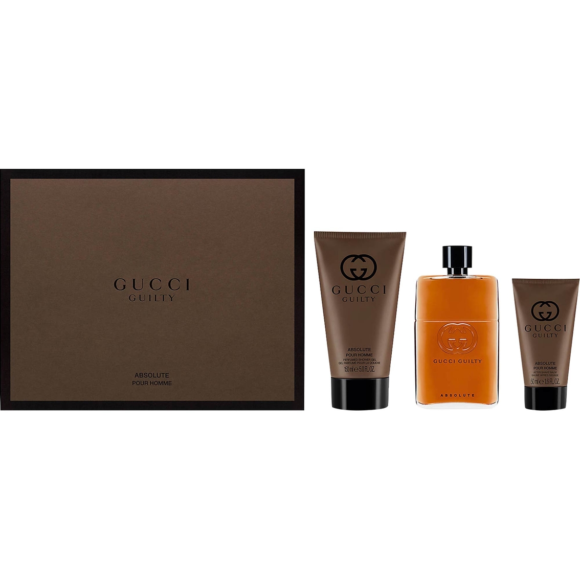 Gucci Guilty Absolute Pour Homme 3 Pc. Gift Set Gifts