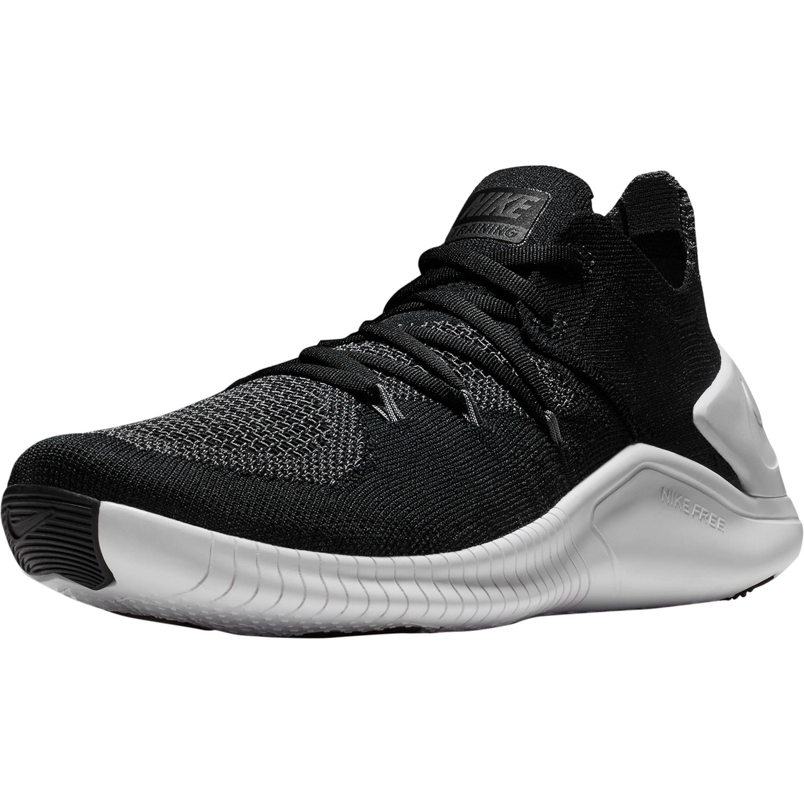 nike free tr flyknit 3 black and white