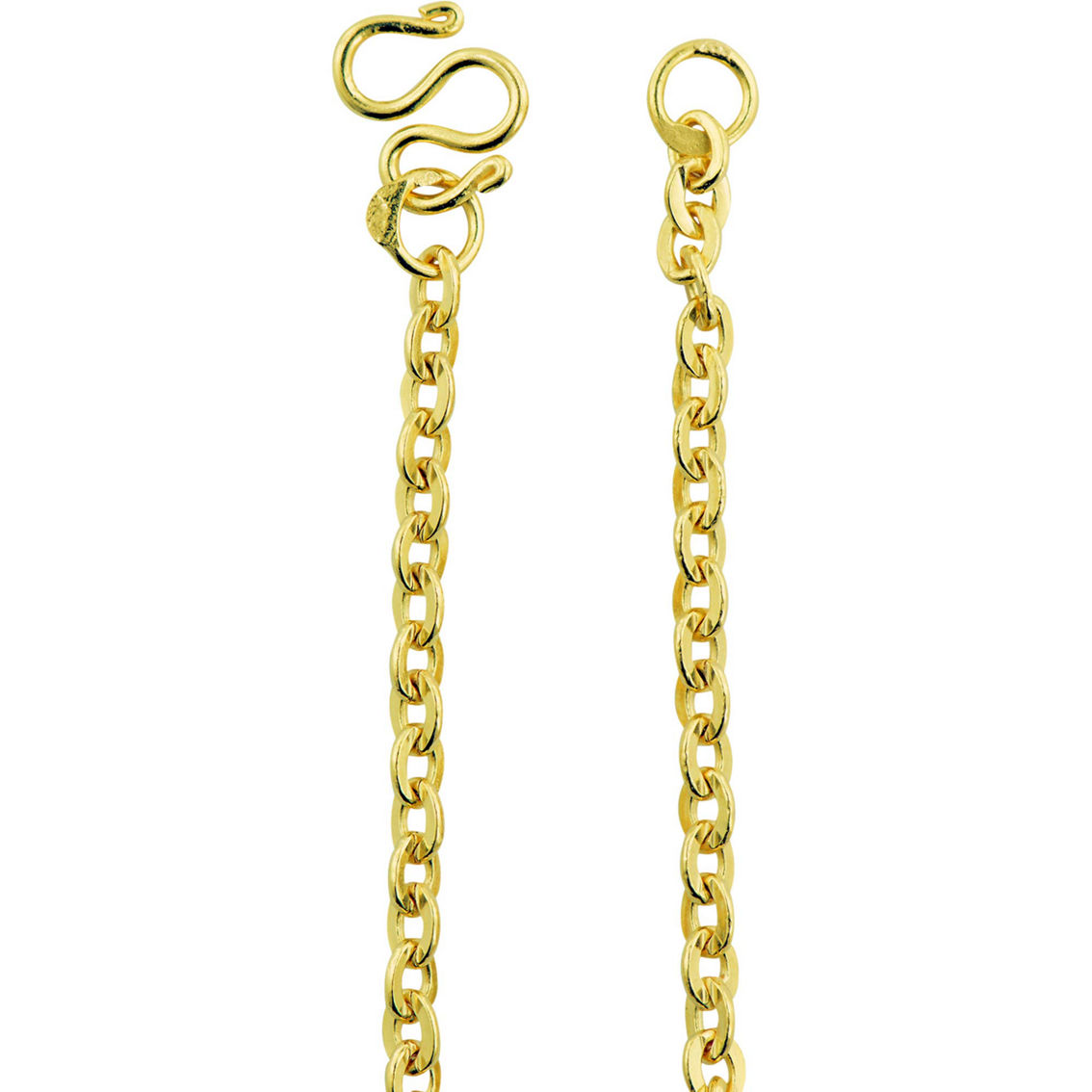 Robert Manse Designs 23K 1/2 Thai Baht Yellow Gold Puff Rolo Chain 21.5 in. - Image 2 of 2
