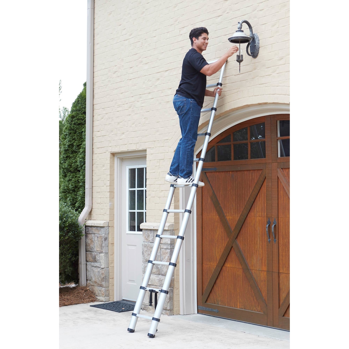 Cosco 14 Ft. Telescoping Ladder | Ladders & Stands | Patio, Garden Cosco 14 Ft Telescoping Ladder