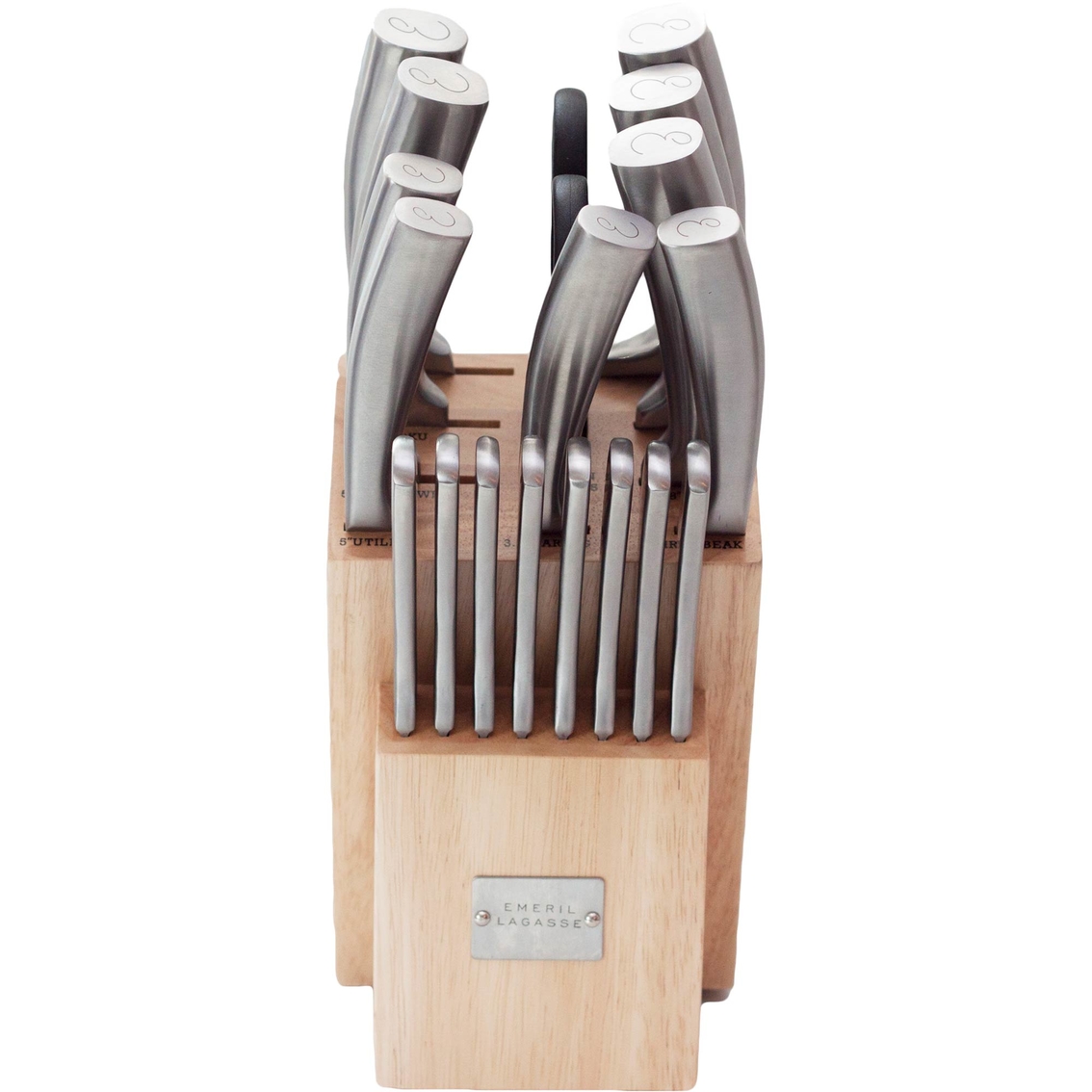 Emeril 19 Pc. Knife Block Set with Hollow Handles - Image 2 of 2