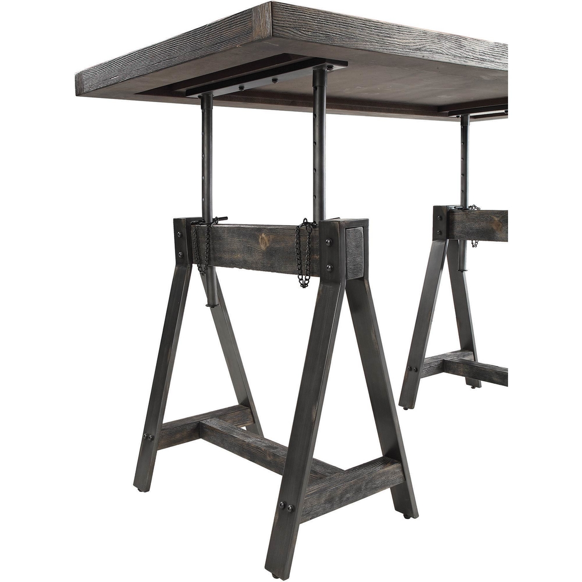 Coaster Deponte Industrial Adjustable Writing Desk - Image 2 of 2