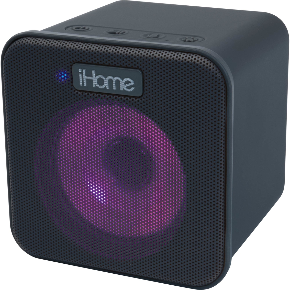 Ihome Light Up Rechargeable Bluetooth Wireless Speaker With Voice