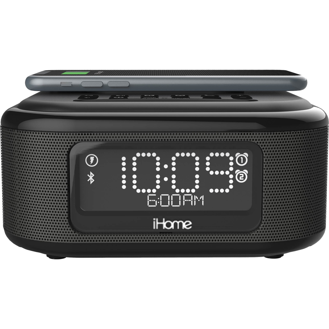 Ihome Bluetooth Stereo Dual Alarm Clock With Speakerphone ...